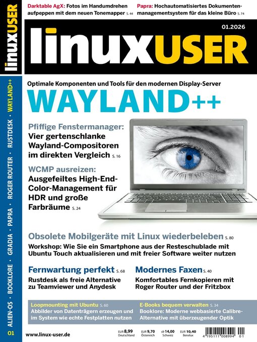 Title details for LinuxUser by Computec Media GmbH - Available